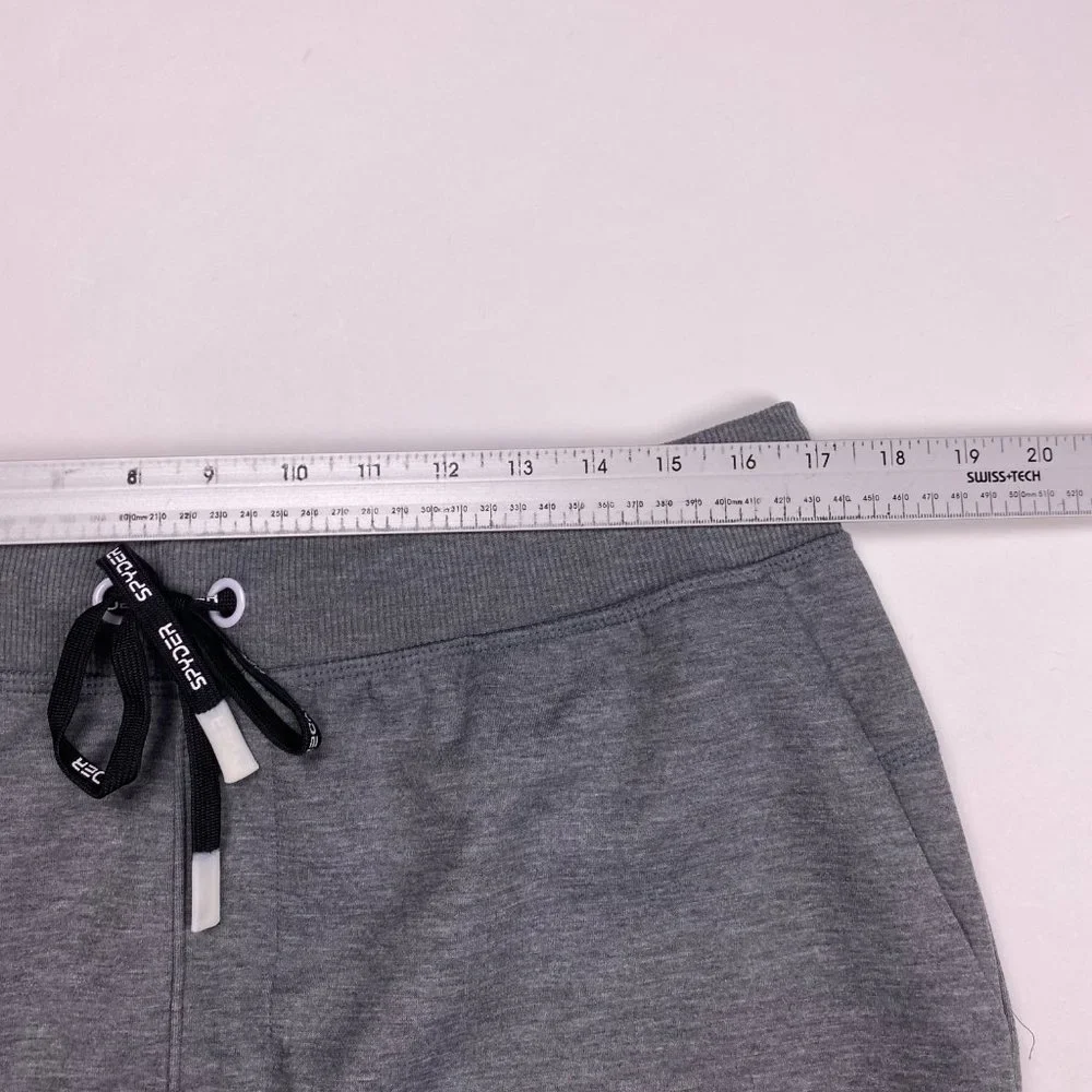 NEW Spyder ProWeb Gym Sweat Shorts Mens Large Gray Running Training - Picture 10 of 14